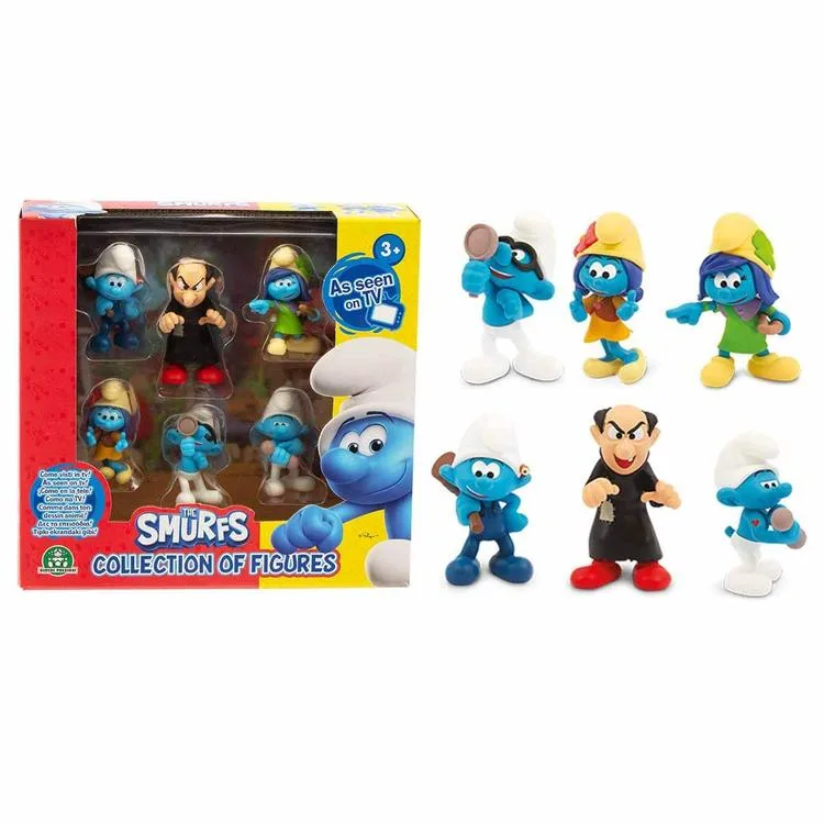 GIOCHI THE SMURFS PUF14000 6'LI FİGÜR SETİ 3+