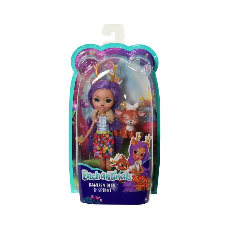 ENCHANTIMALS DANESSA DEER & SPRİNT ANA KARAKTER BEBEKLER MTL-DVH87/FXM75
