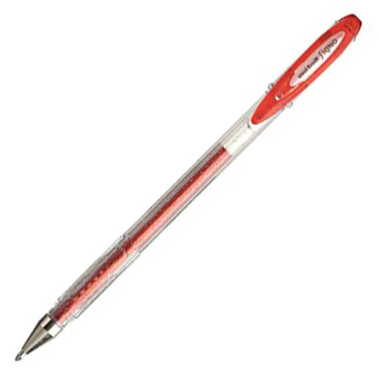 UNİ BALL SPARKLING UM-120SP 1.0 SİGNO SİMLİ TÜKENMEZ KALEM KIRMIZI
