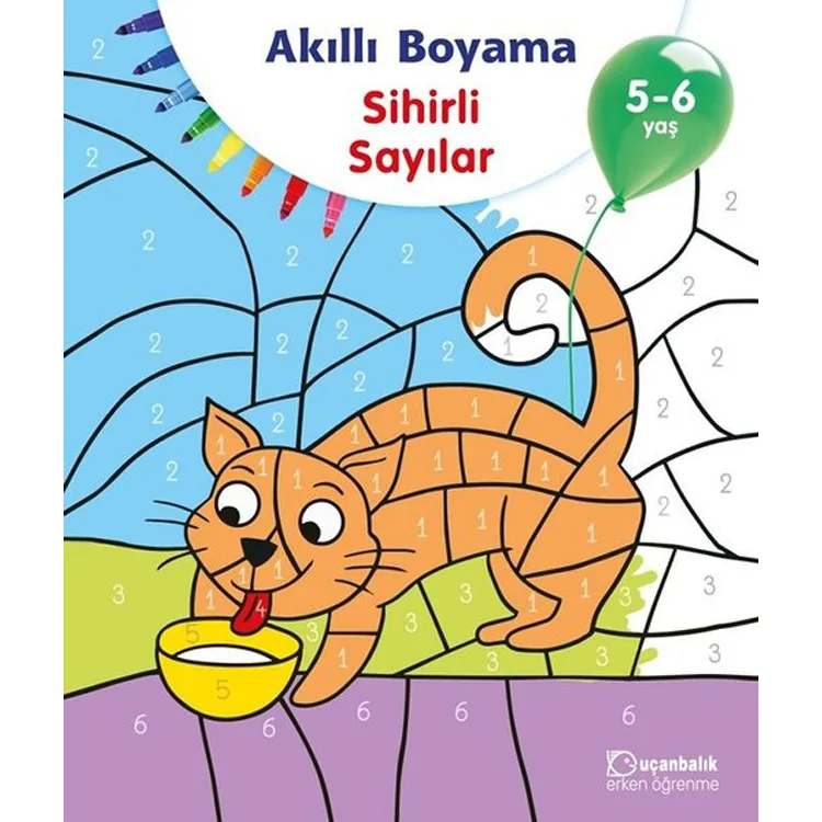 AKILLI BOYAMA - SİHİRLİ SAYILAR 5-6 YAŞ