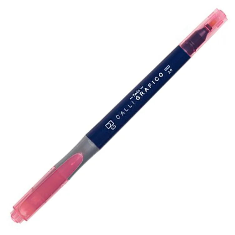 DONG-A KESİK UÇ ÇİFT TARAFLI KALİGRAFİ KALEMİ PEMBE NO:12