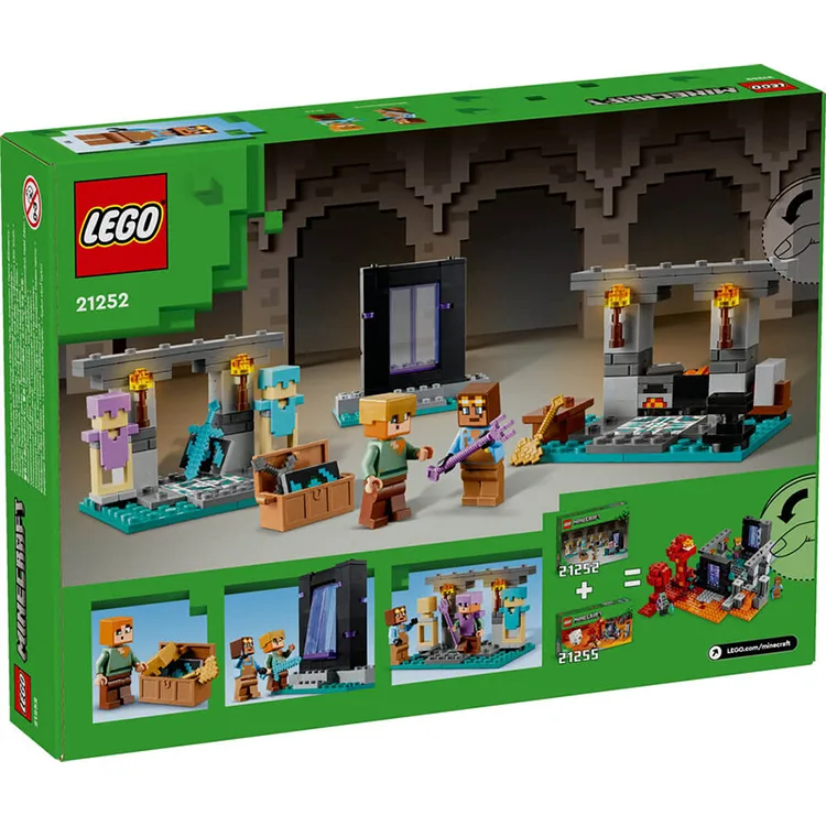 LEGO MINECRAFT 21252 CEPHANELİK 203 PARÇA