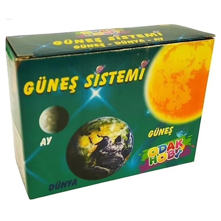 ODAK HOBİ GÜNEŞ SİSTEMİ SETİ DÜNYA - GÜNEŞ - AY