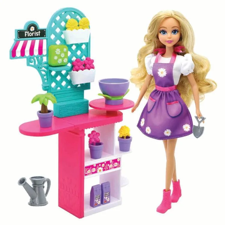 SUNMAN 81015 DREAMEEZ BEBEK ÇİÇEKÇİ OYUN SETİ 3+