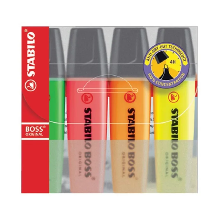 STABILO BOSS FOSFORLU KALEM 4'LÜ PAKET 70/4