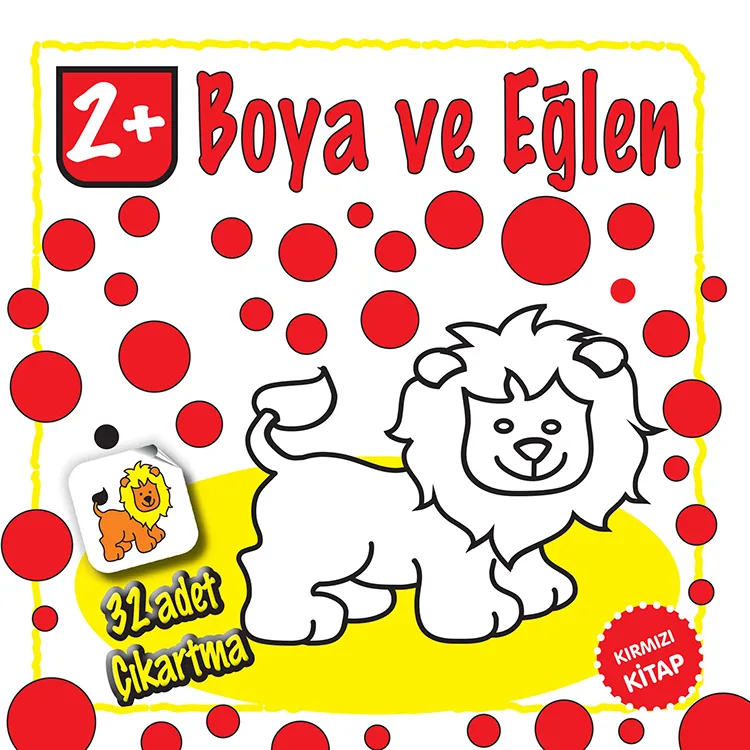 BOYA VE EĞLEN KIRMIZI KİTAP