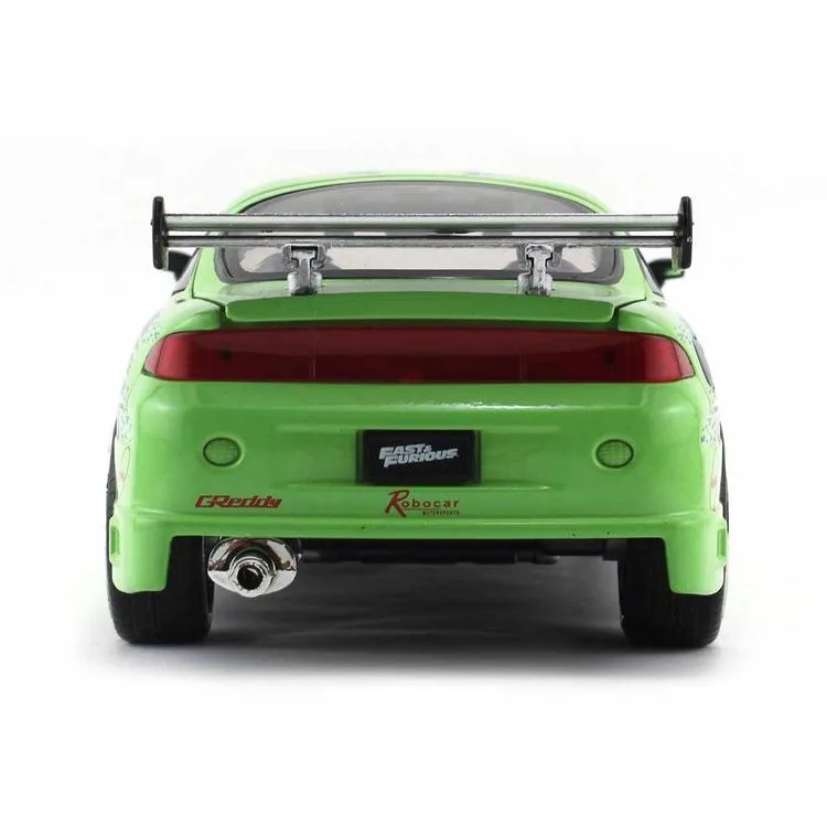SİMBA JADA 3203007 FAST & FURIOUS 1:23 BRIAN'S MITSUBISHI ECLIPSE DIE CAST METAL ARABA KUTULU 8+