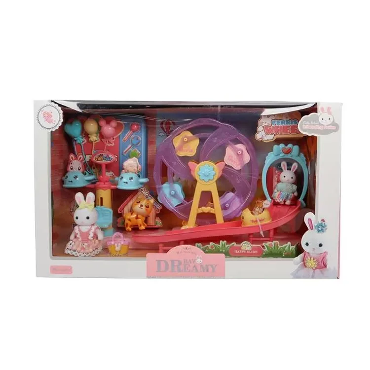 MEGA 6684 BAY DREAMY MINI AKSESUARLI EĞLENCELİ DÖNME DOLAP OYUN SETİ 3+