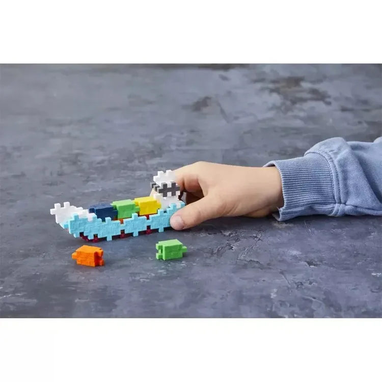 PLUS-PLUS 4286 CONTAINER SHIP MİNİ MİX BLOK PUZZLE YAPI SETİ 100 PARÇA TÜP