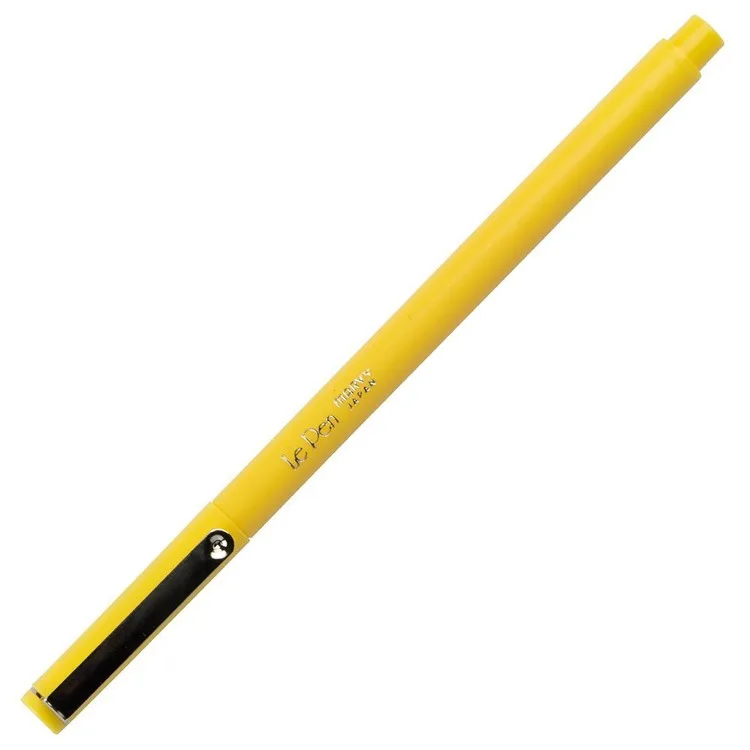 MARVY LE FINE PEN 4300-05 EKSTRA FINE UÇ KALEM METAL KLİPS- YELLOW