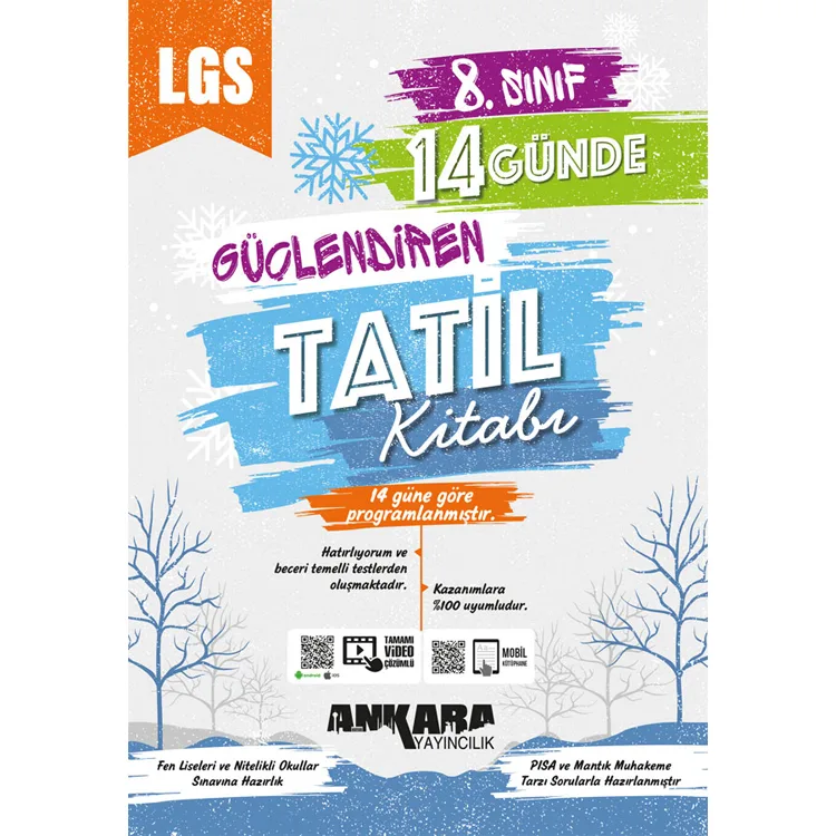 ANKARA 8. SINIF 14 GÜNDE GÜÇLENDİREN TATİL KİTABI