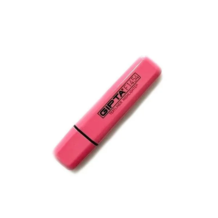 GIPTA F1454 HIGHLIGHTER FOSFORLU KALEM PASTEL PEMBE
