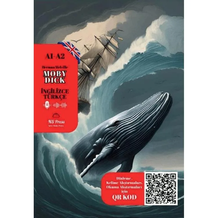A1-A2 SEVİYE MOBY DICK (İNGİLİZCE - TÜRKÇE)
