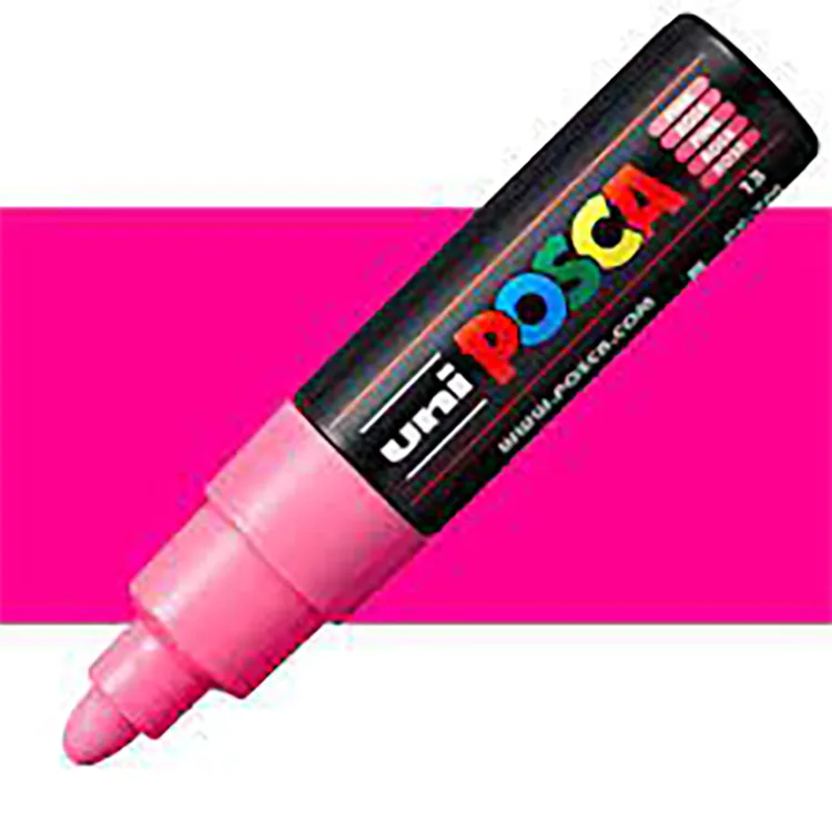 UNİ POSCA SU BAZLI POSTER MARKER 4.5-5.5 PEMBE PC-7M