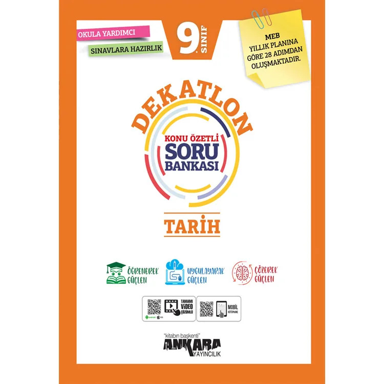 ANKARA 9.SINIF TARİH DEKATLON SORU BANKASI