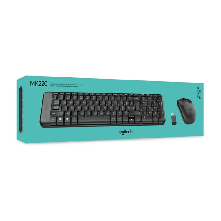 LOGITECH MK220 WIRELESS KABLOSUZ KLAVYE + MOUSE SET