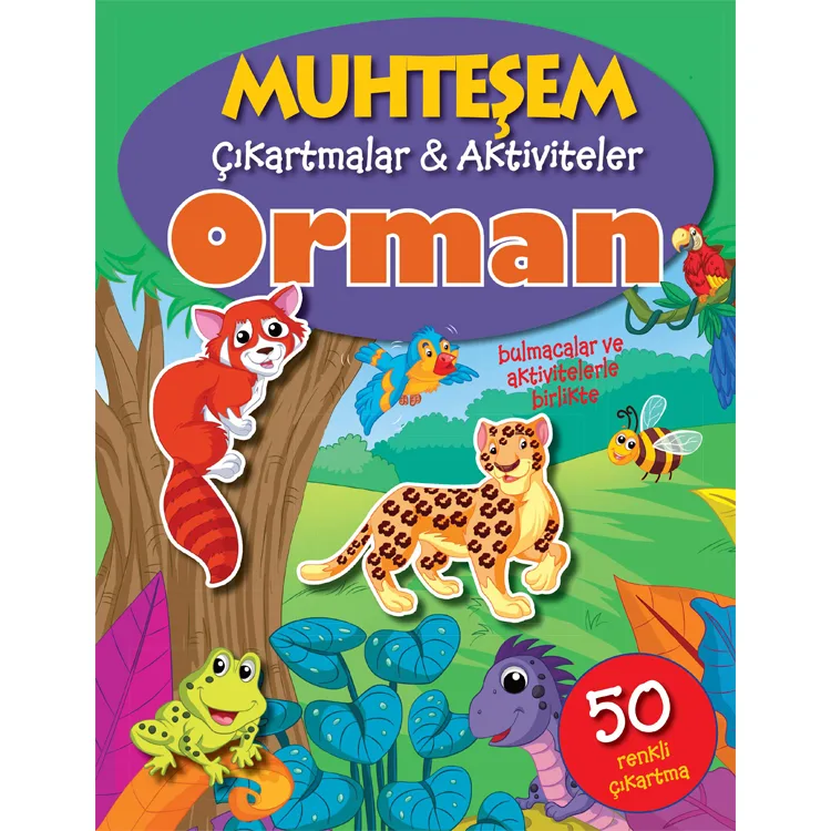 MUHTEŞEM ÇIKARTMALAR AKTİVİTELER ORMAN