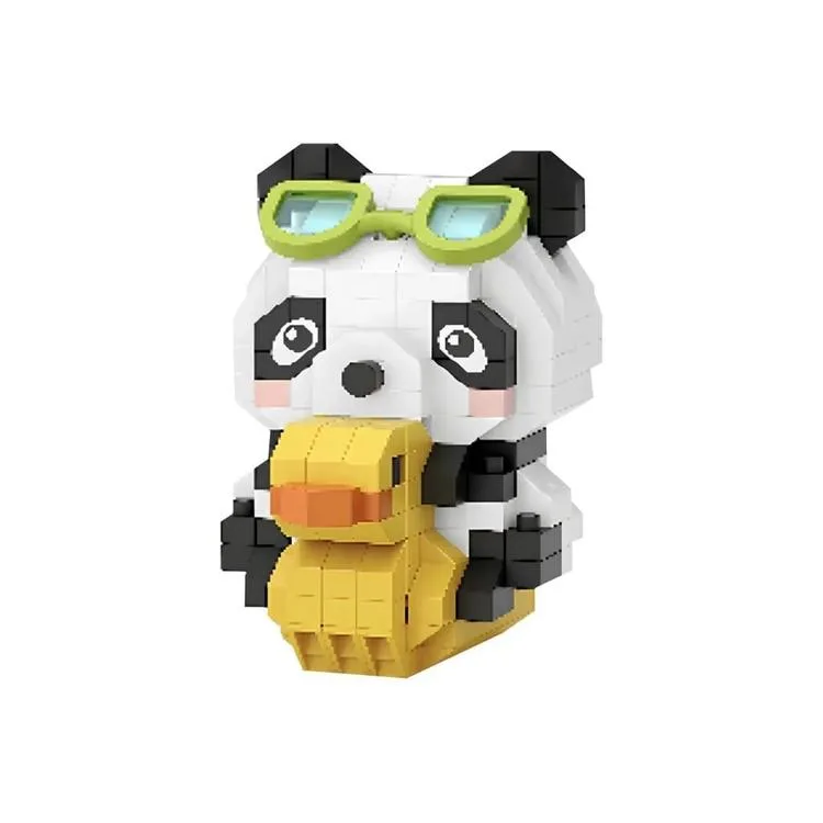 VAGONLIFE LOZ 8634 MİKRO BLOK ÖRDEKLİ PANDA 190 PARÇA