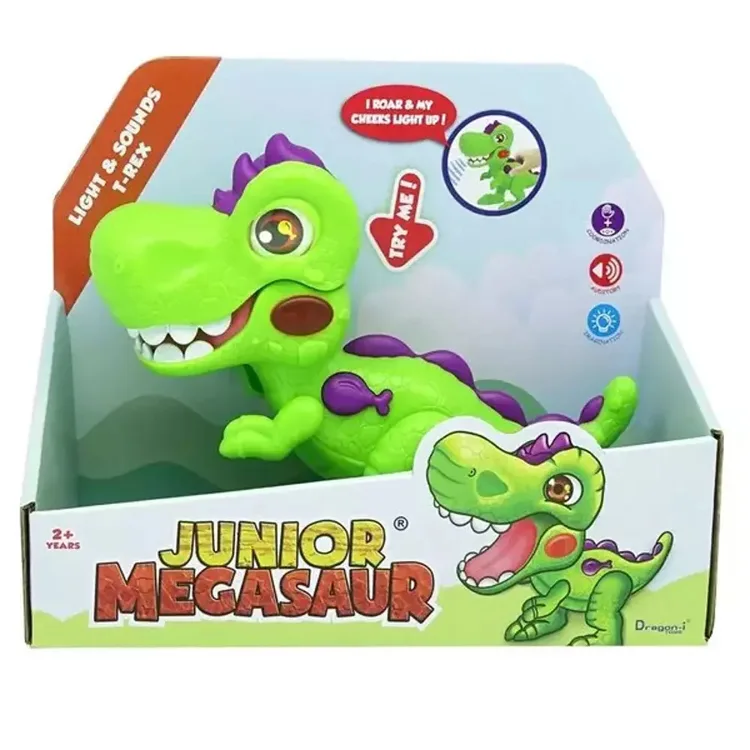 DRAGON TOYS 16961 JUNIOR MEGASAUR SESLİ VE IŞIKLI T-REX