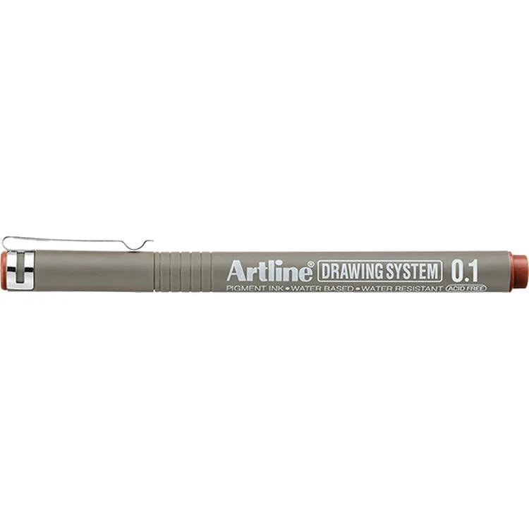 ARTLINE 231 DRAWİNG SYSTEM ÇİZİM KALEMİ 0.1 mm SEPİA