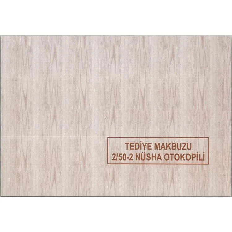 DİLMAN TEDİYE MAKBUZU 2/50-2 NÜSHA OTOKOPİLİ