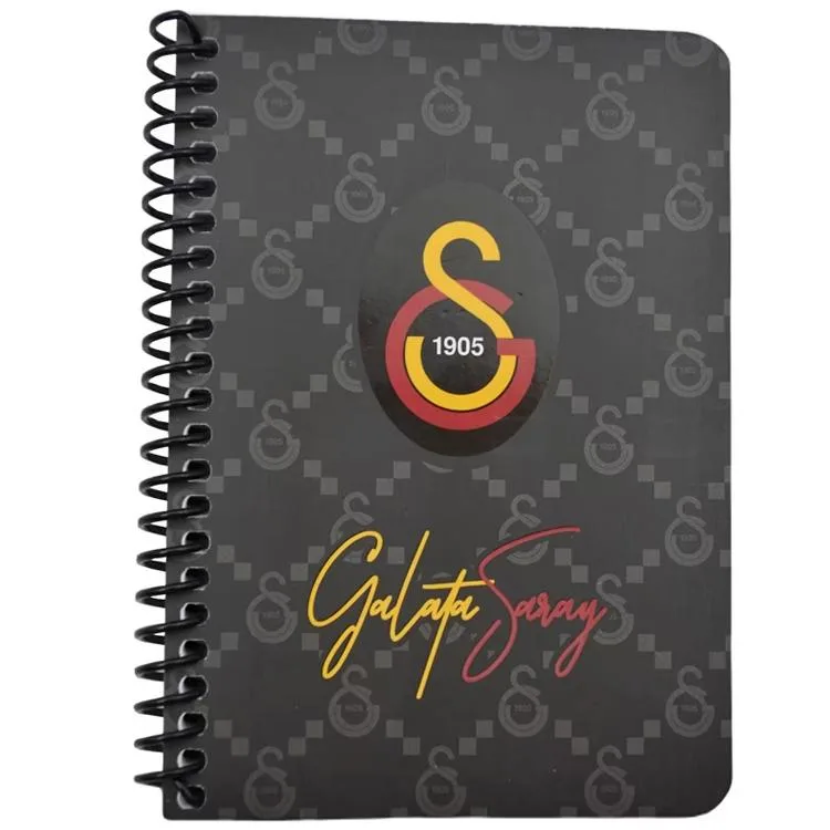 TMN 591710 GALATASARAY SPİRALLİ BLOKNOT DEFTER KARTON KAPAK A6 72YP. ÇİZGİLİ - TEKLİ
