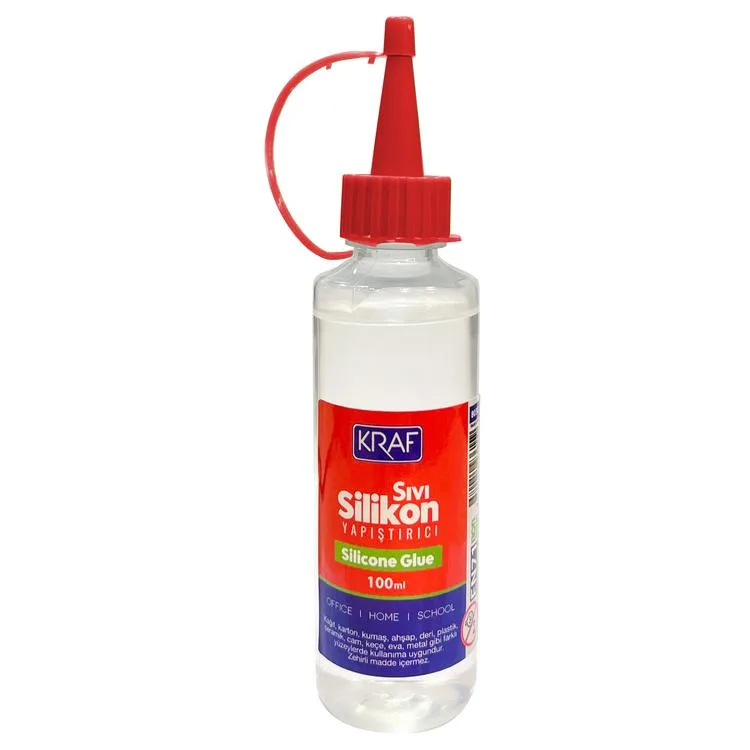 KRAF 803G SIVI SİLİKON YAPIŞTIRICI 100ml - TEKLİ