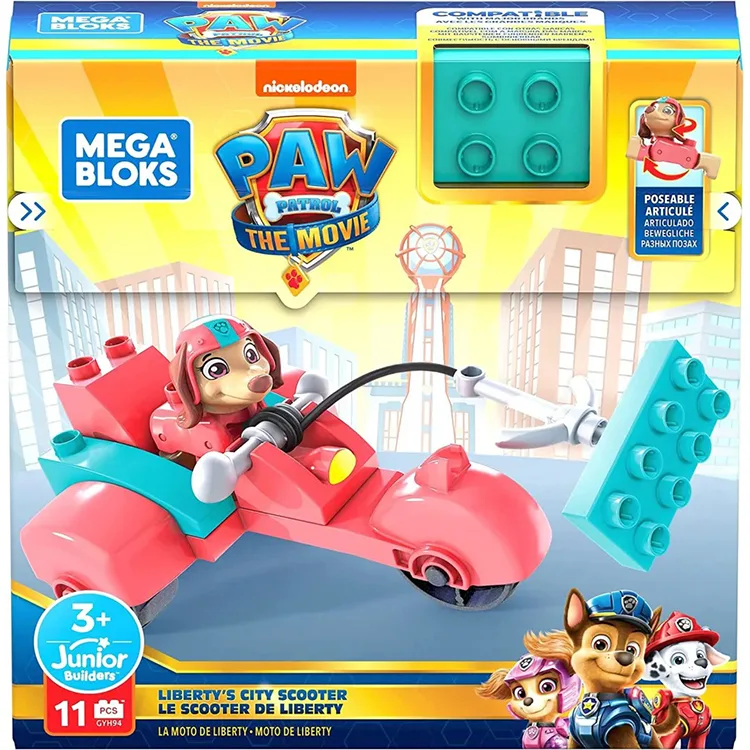 MEGA CONSTRUX PAW PATROL LIBERTY'NİN SCOOTERI