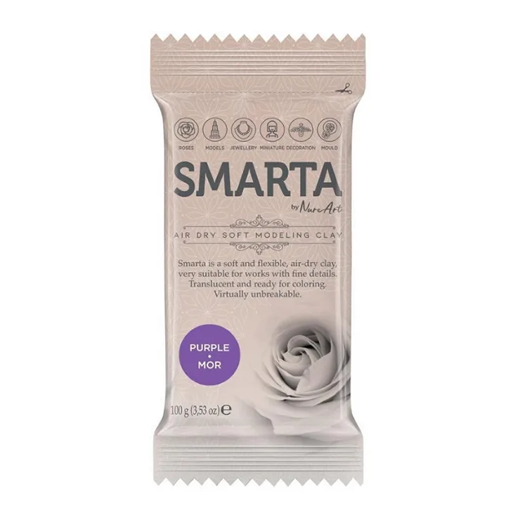 SMARTA MODELLEME KİL HAMURU 100 GR NO:11 MOR (PURPLE)