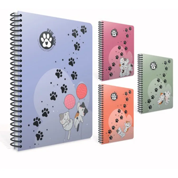GIPTA PAW SPİRALLİ PP. KAPAK A4 80YP. ÇİZGİLİ DEFTER