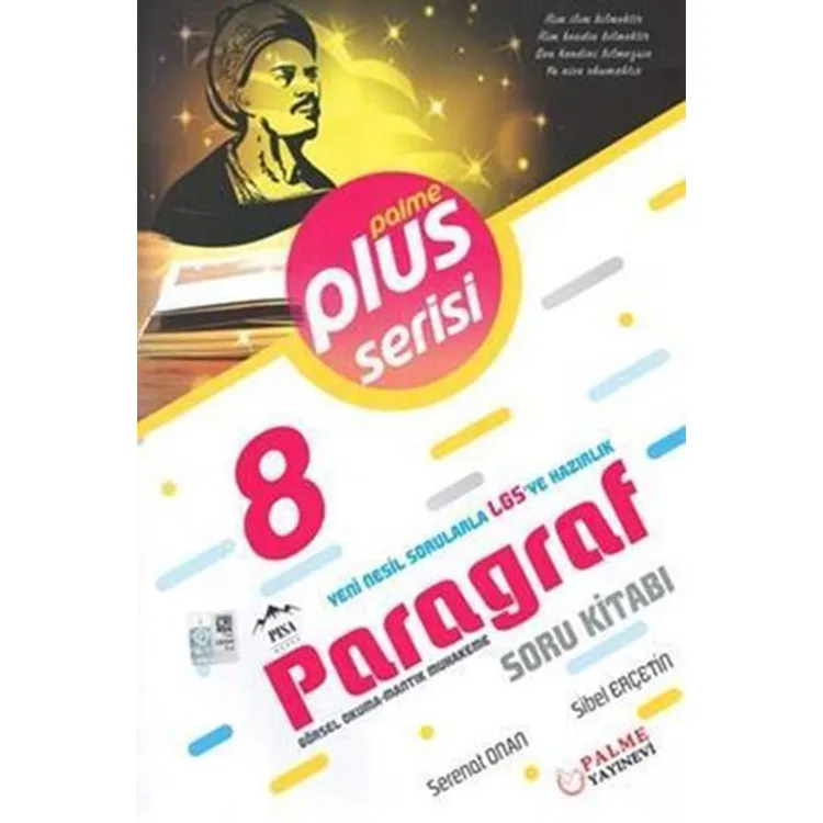 PALME 8. SINIF PLUS PARAGRAF SORU KİTABI