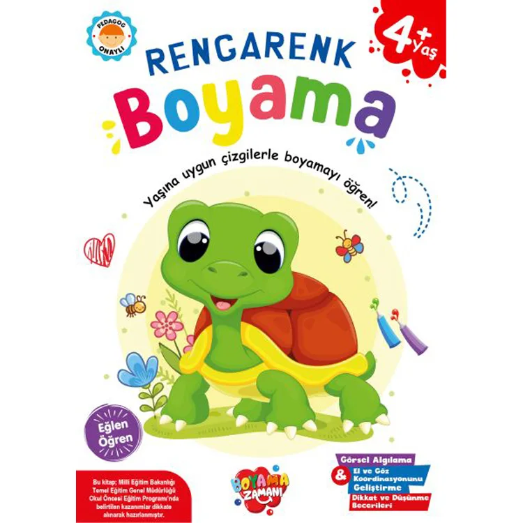RENGARENK BOYAMA 4 YAŞ