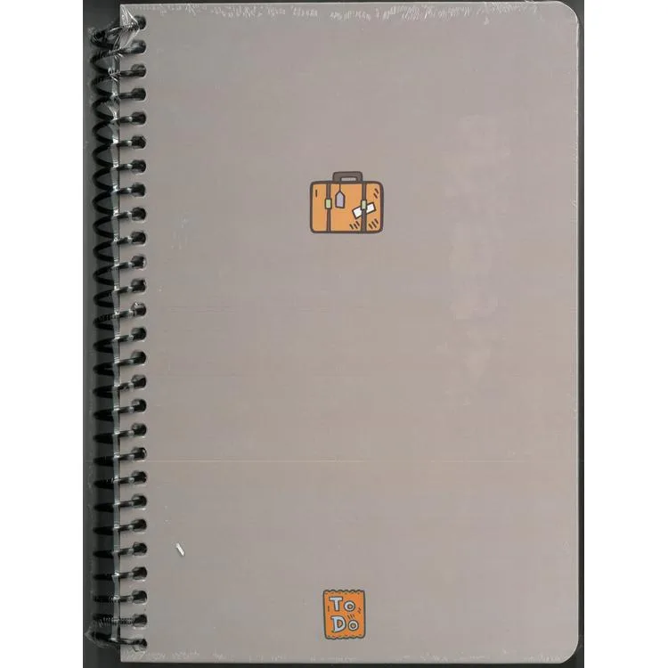 PAPİRÜS TO DO SERT KAPAK SPİRALLİ 16X23 120YP. ÇİZGİSİZ DEFTER