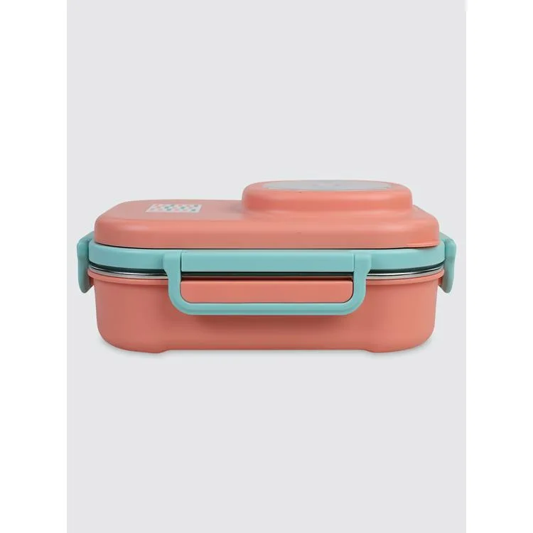 UZSPACE VGN-8021-8092 PASLANMAZ ÇELİK YEMEK KABI - LUNCH BOX 600 ML IRIS RED
