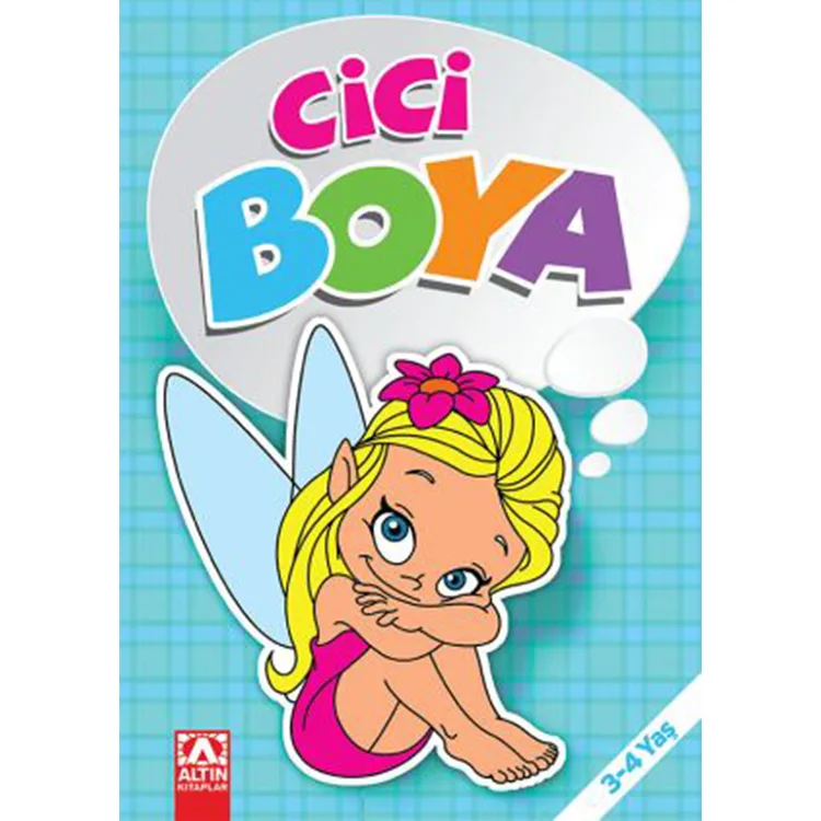 CİCİ BOYAMA- MAVİ 3-4 YAŞ