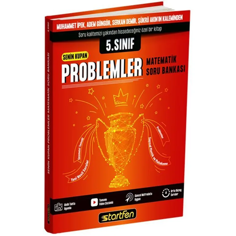 STARTFEN 5. SINIF SENİN KUPAN PROBLEMLER VE MATEMATİK SORU BANKASI