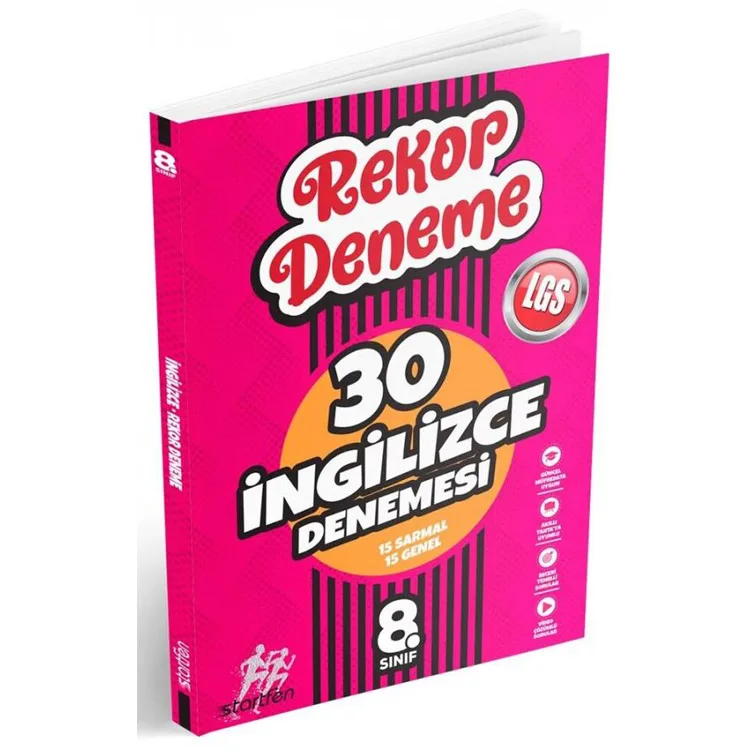 STARTFEN 8. SINIF İNGİLİZCE REKOR 15 DENEME