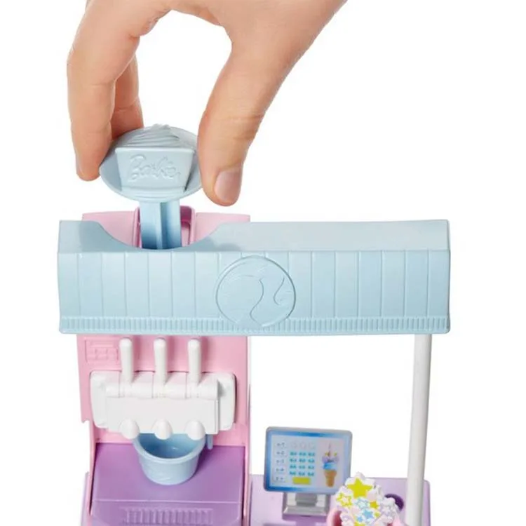 MATTEL HCN46 BARBIE DONDURMA DÜKKANI OYUN SETİ