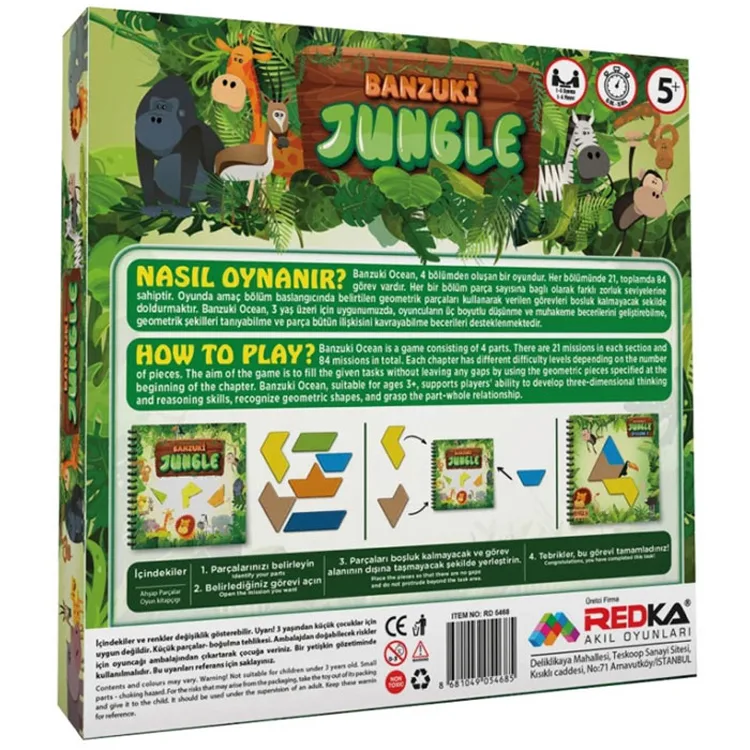 REDKA BANZUKİ JUNGLE - RD 5467