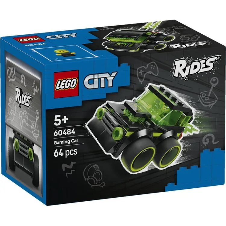 LEGO CITY 60484 VİDEO OYUNU YARIŞ ARABASI 64 PARÇA 5+
