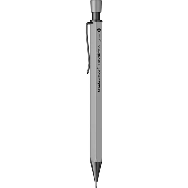 SCRIKSS HEXALITE-X VERSATİL KALEM 0.5 AÇIK GRİ