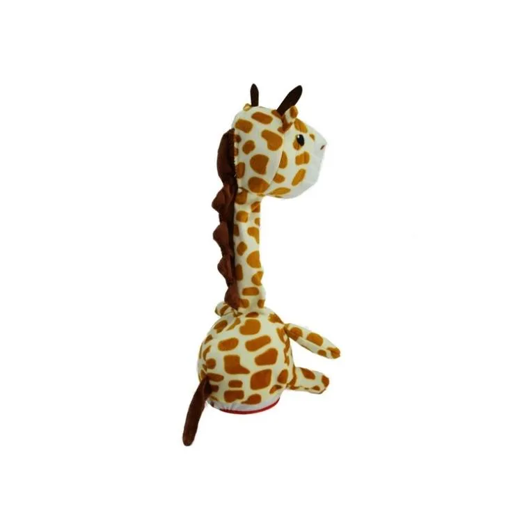HALLEY PL50109 PELUŞ KONUŞAN PİLLİ ŞAŞKIN ZÜRAFA 40 CM - TEKLİ