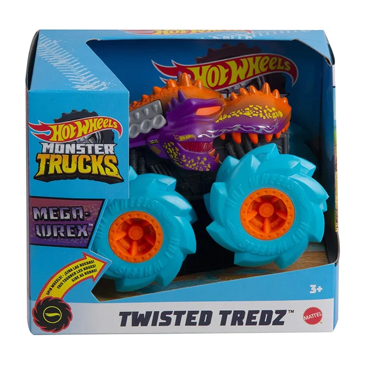 MATTEL GVK37/GVK41 HOTWHEELS MONSTER TRUCKS 1:43 ÇEK BIRAK ARABA MEGA-WREX