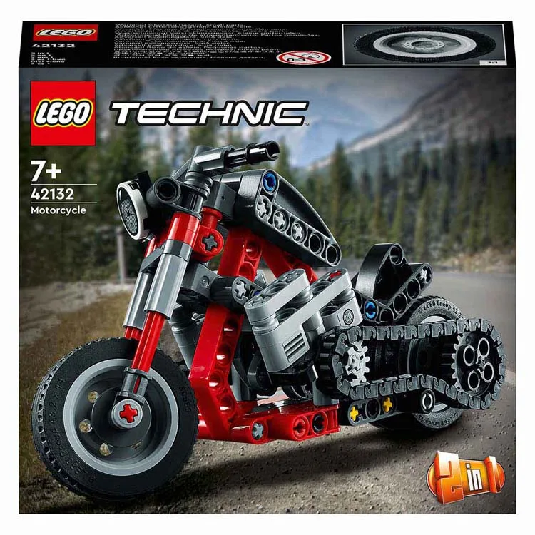 LEGO 42132 TECHNIC MOTORCYCLE 163 PARÇA 7+