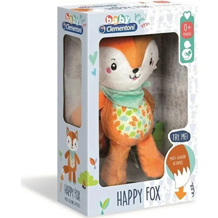 CLEMENTONİ AKTİVİTELİ PELUŞ TİLKİ 17271