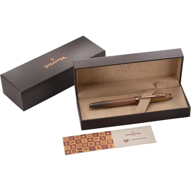 SHEAFFER 9374-1 100 ROLLER KALEM COFFEE EDITION KAHVERENGİ LÜKS KUTUDA