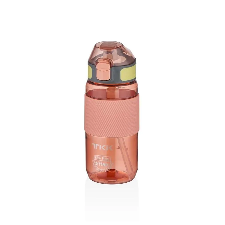 VAGONLİFE T1003 TKK PİPETLİ TRİTAN MATARA PEMBE 500ML