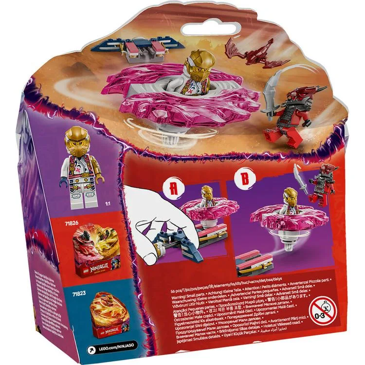LEGO 71824 NINJAGO SORA'S DRAGON SPINJITZU SPINNER 56 PARÇA 6+