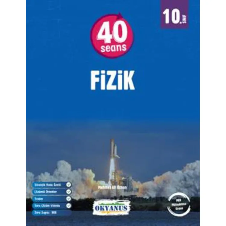 OKYANUS 10.SINIF 40 SEANSTA KOLAY FİZİK SORU BANKASI