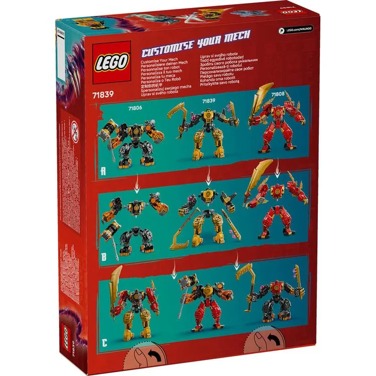 LEGO 71839 NINJAGO ARINS SPINJITZU BATTLE MECH 213 PARÇA 7+